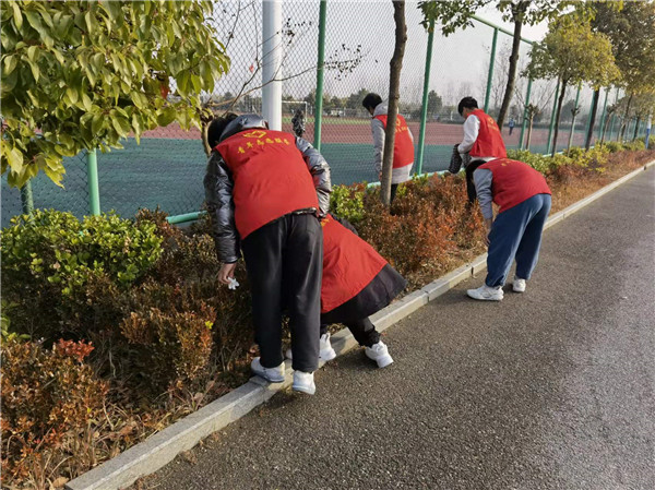 创卫生城市    建美丽校园(图5)